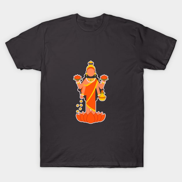 Simple Gods - Lakshmi T-Shirt by DoctorDestructoDome